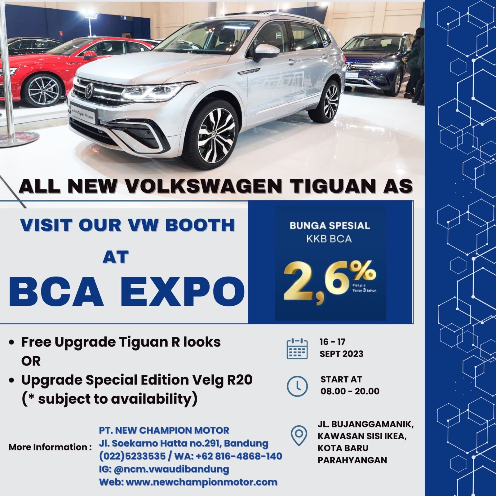 VW All New Tiguan Allspace @BCA Expo