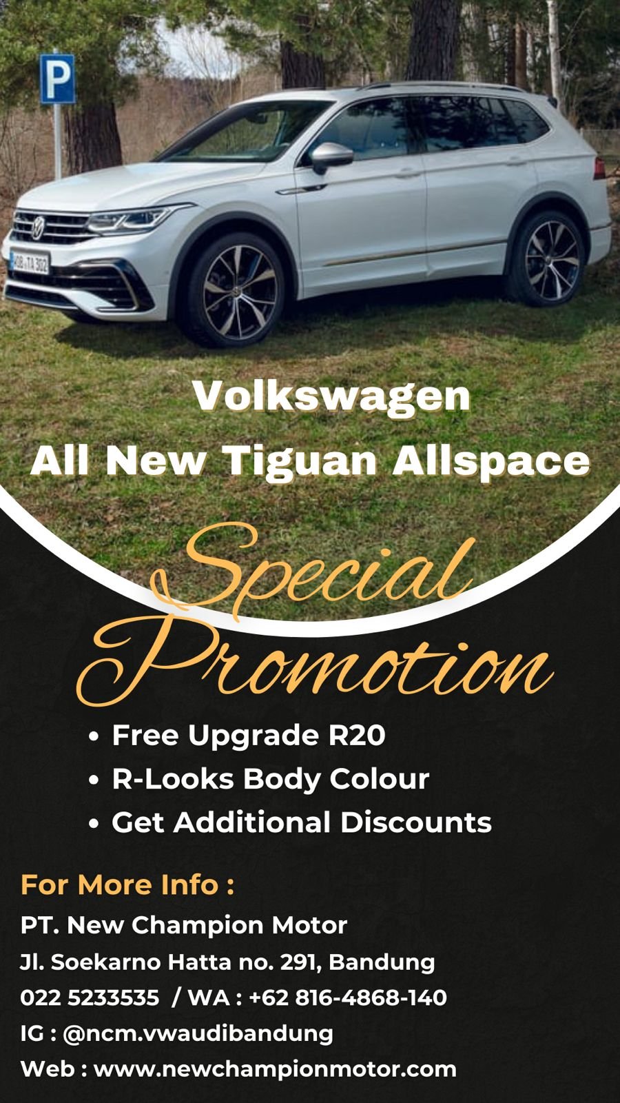 All New Tiguan Allspace Special Promotion @NCM Bandung