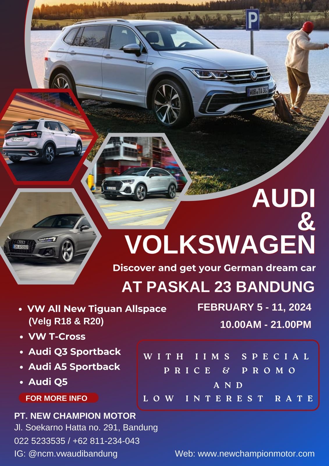 Volkswagen & Audi @23 Paskal Bandung