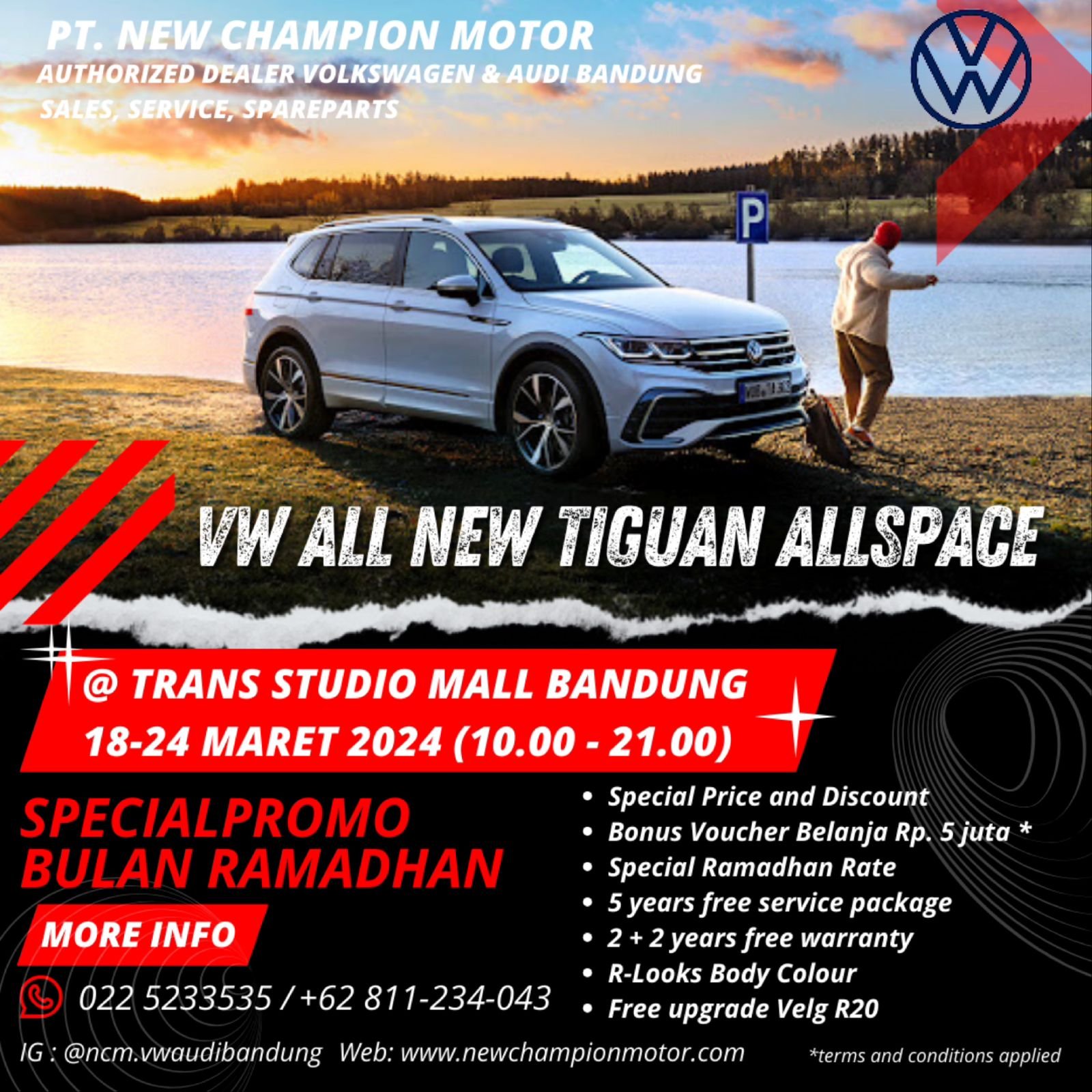 VW All New Tiguan Allspace @TSM Bandung