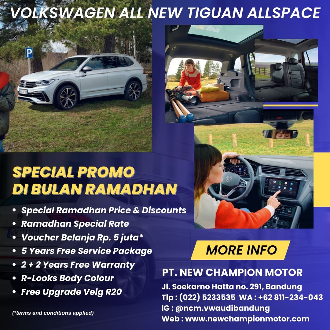 Promo Spesial Ramadhan VW Tiguan Allspace