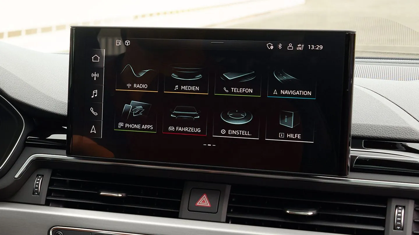 audi a5 coupe touch display Highlight