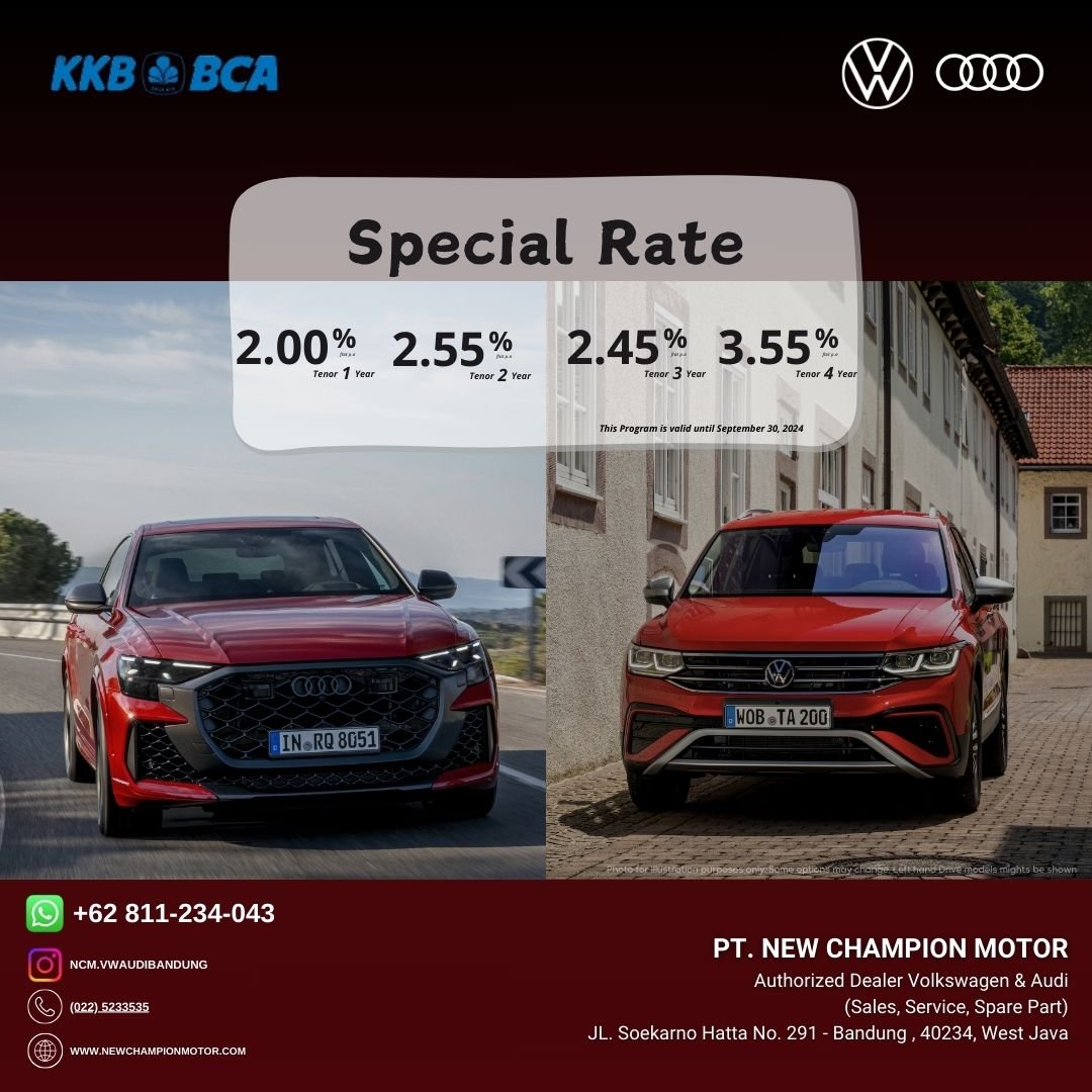 Special Rate KKB BCA